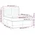Vidaxl Box spring postelja z vzmetnico moder 140x190 cm blago
