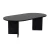 Hanah Home Klub sto Sable, 119x40x60cm, Crni