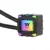 Thermaltake tečni hladnjak, LA360 ARGB LC Sync, AIO 360 mm, PWM 600 ~ 2500 RPM, crni