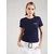 GUESS JEANS Majica marine/svetlo rdeča/bela