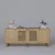 Hanah Home Konzolni sto Bohemian 1600-151, 180x75x40 cm, Boje oraha