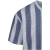 Printed Oversized Bold Striped T-Shirt vintageblue