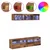 TV zidne jedinice s LED-om 5 pcs Staro drvo 80 x 30 x 40 cm