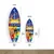 WallXpert dekorativna daska za surf od pleksiglasa Mvsf22L, šarena ilustracija Dubaija sa Burdž Kalifom, 50 x 100 cm