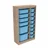 HANAH HOME Višenamenska polica Montana Xs 2D4N8U Sonomo Blue