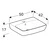 Geberit Umivaonik Selnova Square 500.310.01.7 (50x42)