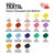 STYLE ROSA TALENT Set akrilnih barv za tekstil