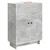 Kreveta Betonska siva 66 x 34,5 x 90 cm Konstruirano drvo