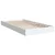 shumee vidaXL Posteljni okvir bel 90x190 cm lesen material