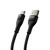 BASEUS Trpežen kabel Flash 2 USB-A – USB-C 100 W, 1 m – črn