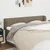 Vidaxl Vzglavje z ušesi taupe 203x23x78/88 cm blago