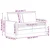 Set sofe 2 pcs Svjetlosiva Baršun