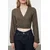 Trendyol Milla ženska bluza TWOAW25BZ00020, braon-braon