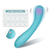 Tracys Dog - G Spot Dildo Vibrator - Blue Vibe