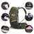 shumee Nahrbtnik Nature Nomad H2O 40l z mrežico, moder