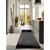 Črn tekač iz jute 80x200 cm Bouclé – Hanse Home