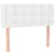 Krevet box spring s madracem LED bijeli 120x190 cm umjetna koža