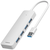 Baseus 4in1 Hub UltraJoy Lite USB-A to USB 3.0 15cm (white)