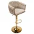 EH Barski stol Cofton Gold Beige žamet