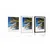 Plakat s paspartujem lepote plaža Anse Source - 60x90 silver