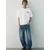Pull&Bear Majica  bazaltno siva / zelena / lila / bela