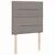 Vidaxl Box spring postelja z vzmetnico taupe 90x190 cm blago