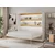 Postelja v omari Devesto - WB-H-DEV-OA-160 - 160x200 cm - artisan hrast
