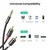 KABL 3.5MM TO 2X CINCH 5M Gold UGREEN AV102