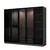 Hanah home Ormar Kale 225x210x52cm Crni