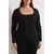Trendyol Curve Ženska bluza Tbbaw26Af00133, Crna