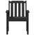 Vrtna blagovaonska stolica 2 pcs Crna 65,5 x 59 x 88 cm HDPE