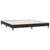 vidaXL Box spring postelja brez vzmetnico črna 180x210 cm žamet