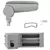 Naslon za ruku za VW Polo (2001-2009) VW Cross Polo (2006-2009)