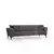 Atelier del Sofa Trosed na razvlačenje Hamlet 95x43x190cm Tamnosivi