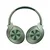 A4 TECH BH300 2Drumtek Wireless Type-C Charging sa mikrofonom zelene