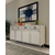 HANAH HOME Komoda Belly KB150 White Silver