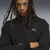Mens PumaTECH Relaxed Half-Zip Crew Shirt Sweat, Black, Size S, Clothing