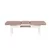 Conceptum Hypnose Trpezarijska klupa Vina Bench 110x48x40cm Belo-Bež