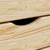 Pokretni ormar s ladicama MOSS Prozirni lak 34 x 39 x 103 cm