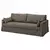 HYLTARP Sofa trosed, Gransel siva-smeđa
