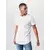 JACK & JONES Majica ENOA, zelena, modra, bela