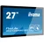 IIYAMA Monitor 27 PCAP Bezel Free 10-Points Touch, 1920x1080, IPS panel, DVI, HDMI, DisplayPort, 425cd/m2 (with touch), 1000:1, 5ms, Landscape, Portrait or Table mount, USB Touch Interface, VESA 100x100 and 200x100, Speakers 2x3W, MultiTouch