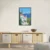 Canvas Slika na platnu Mediteran 60x90cm, Sa ramom, Beli