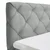 Boxspring Krevet Cordoba 160/200 cm , svetlosiva