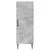 Kreveta Betonska siva 33 x 34,5 x 89,5 cm Konstruirano drvo