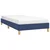 Vidaxl Posteljni okvir moder 90x190 cm blago