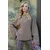Trend Alacati Stili Ženska bluza Alc-X14434, Braon