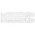 Tastatura Mehanicka Gaming Fantech MK911 RGB Vibe Maxfit 70 Epic Greyscale Wireless (Yellow switch)