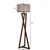Opviq 534LUN2157 Podna lampa, Siva