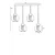 Opviq Luster 2615655, Crni